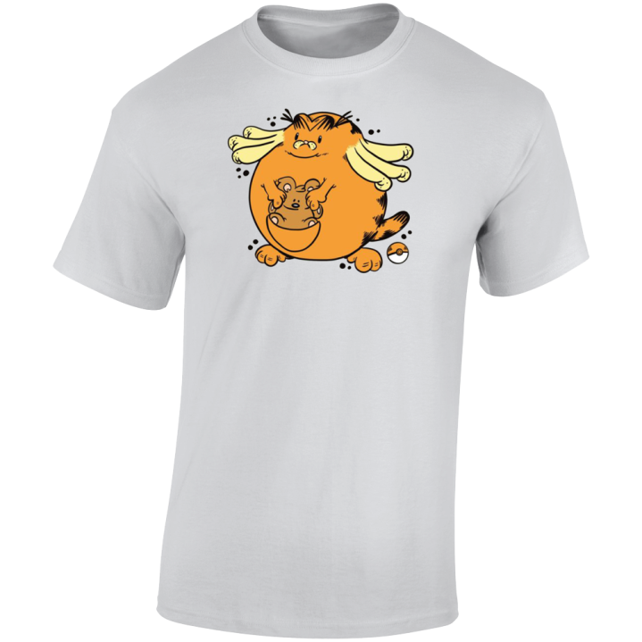 Chansey Garfield Pokemon Parody T Shirt