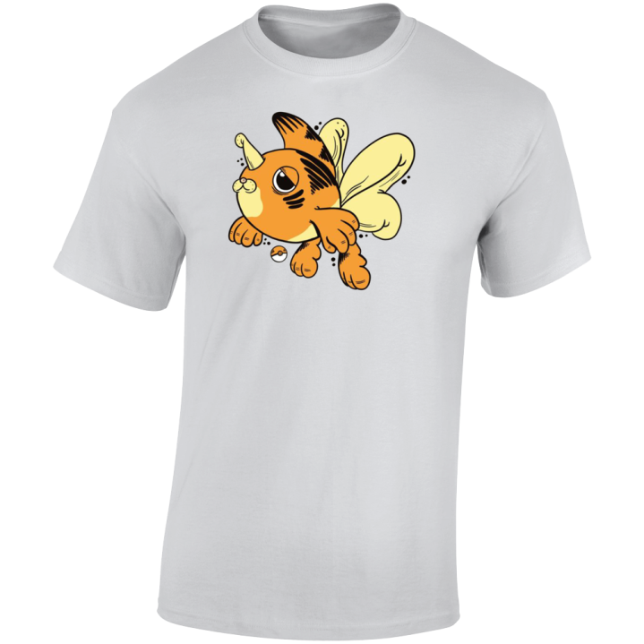 Seaking Garfield Pokemon Parody T Shirt