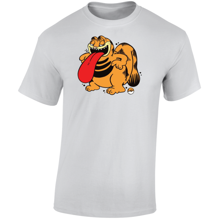 Lickitung Garfield Pokemon Parody T Shirt