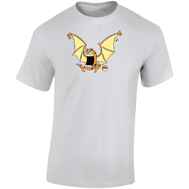 Golbat Garfield Pokemon Parody T Shirt