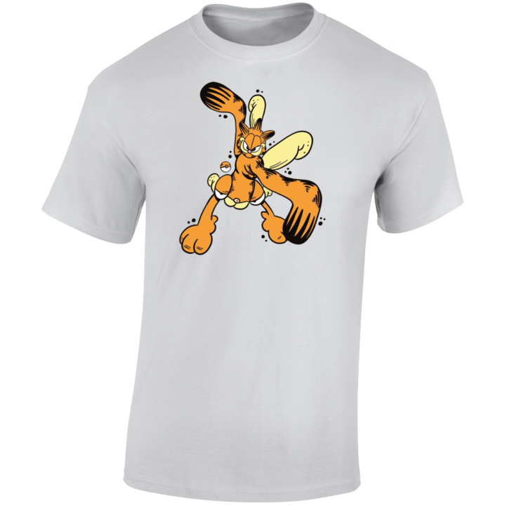 Scyther Garfield Pokemon Parody T Shirt