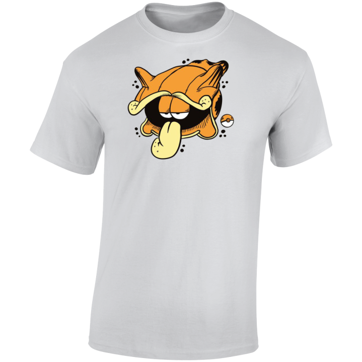 Shellder Garfield Pokemon Parody T Shirt