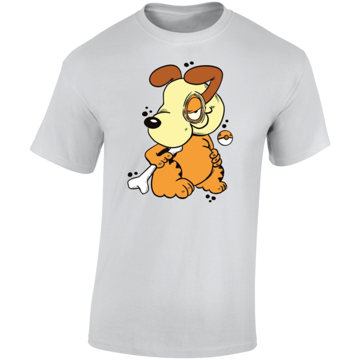 Cubone Garfield Pokemon Parody T Shirt