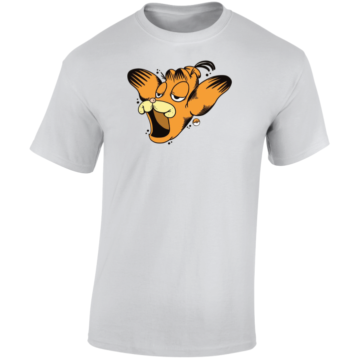 Weepinbell Garfield Pokemon Parody T Shirt