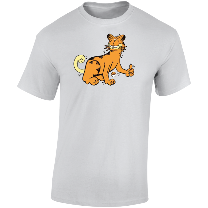 Persian Garfield Pokemon Parody T Shirt