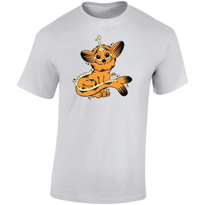 Vaporeon Garfield Pokemon Parody T Shirt