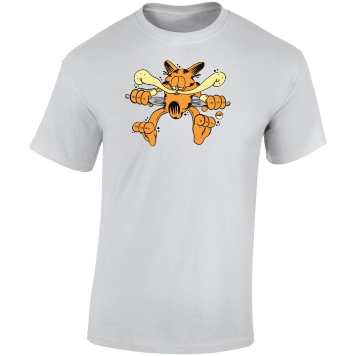 Alakazam Garfield Pokemon Parody T Shirt