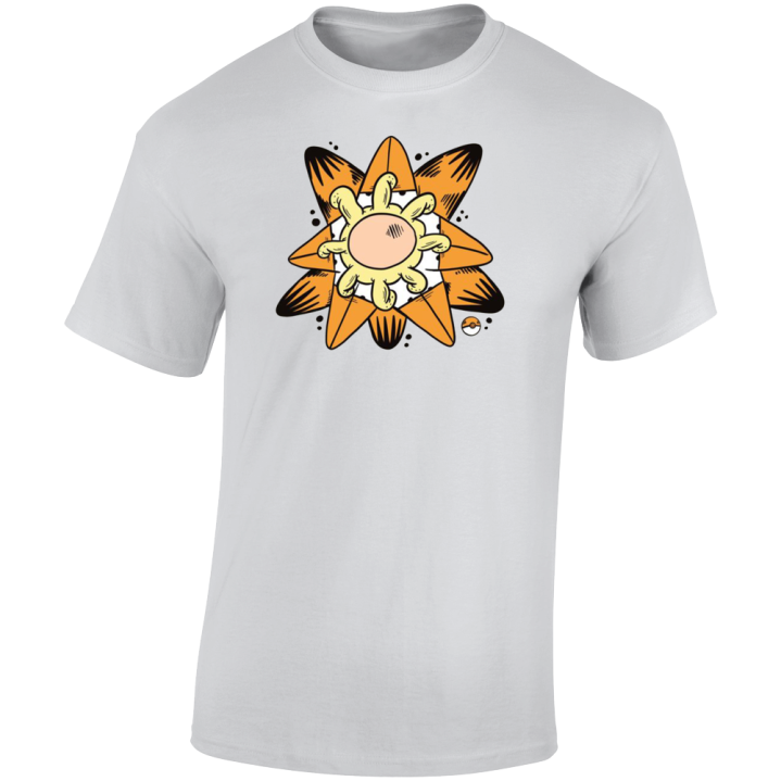 Starmie Garfield Pokemon Parody T Shirt