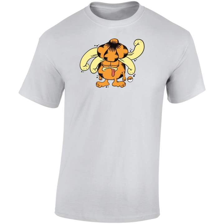 Gloom Garfield Pokemon Parody T Shirt