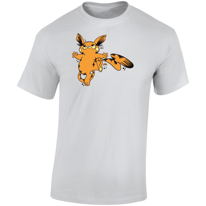 Raichu Garfield Pokemon Parody T Shirt