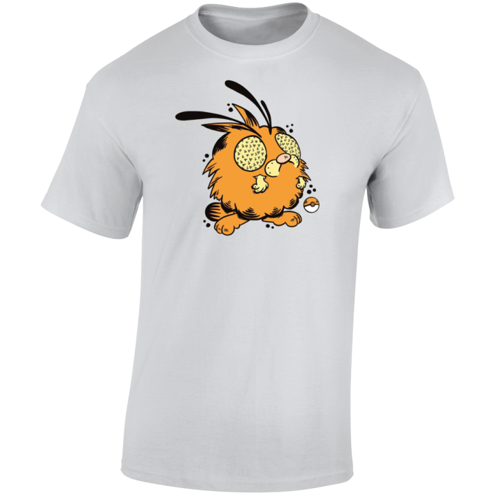 Venonat Garfield Pokemon Parody T Shirt