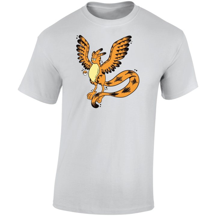 Articuno Garfield Pokemon Parody T Shirt