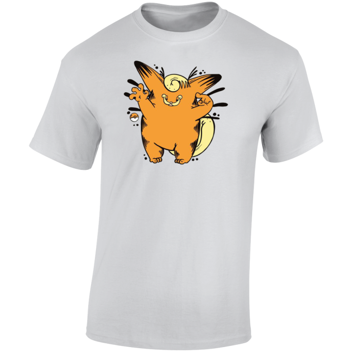 Clefable Garfield Pokemon Parody T Shirt