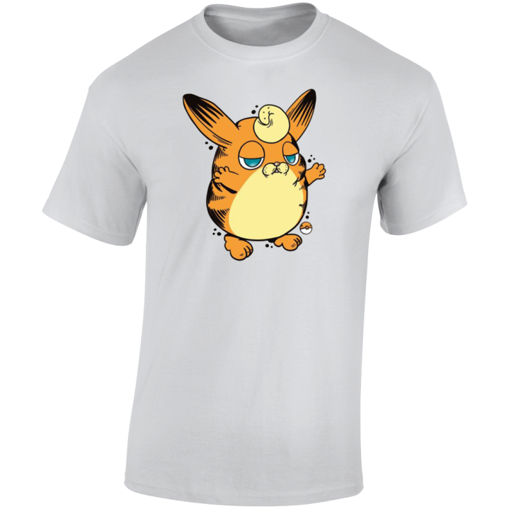 Wigglytuff Garfield Pokemon Parody T Shirt