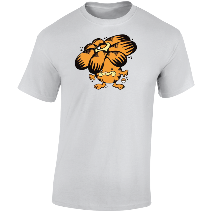 Vileplume Garfield Pokemon Parody T Shirt