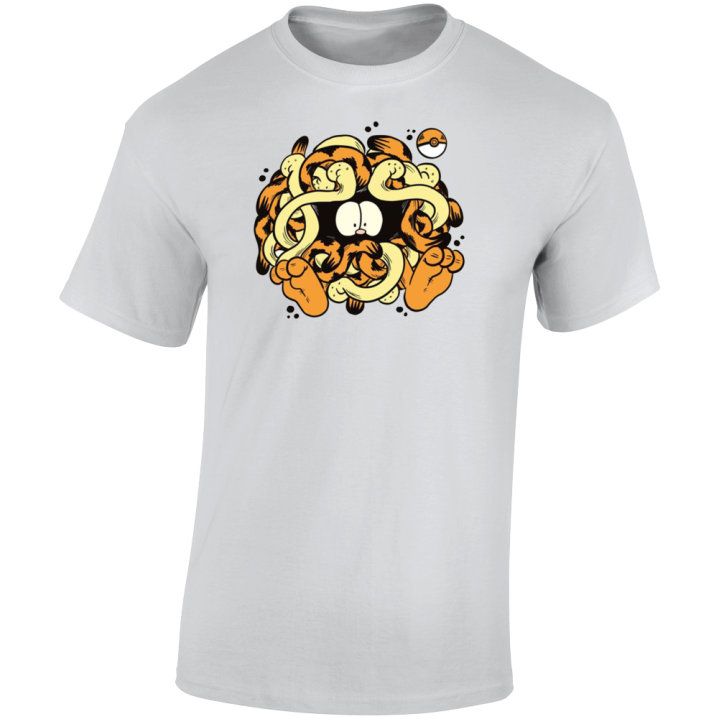 Tangela Garfield Pokemon Parody T Shirt