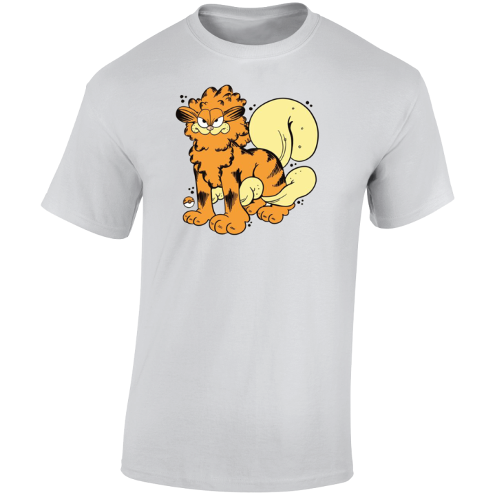 Arcanine Garfield Pokemon Parody T Shirt