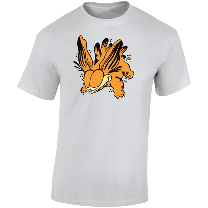 Nidorino Garfield Pokemon Parody T Shirt