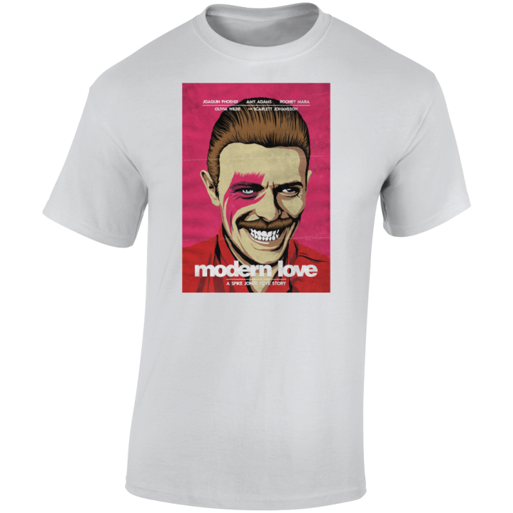 Modern Love David Bowie  Parody T Shirt