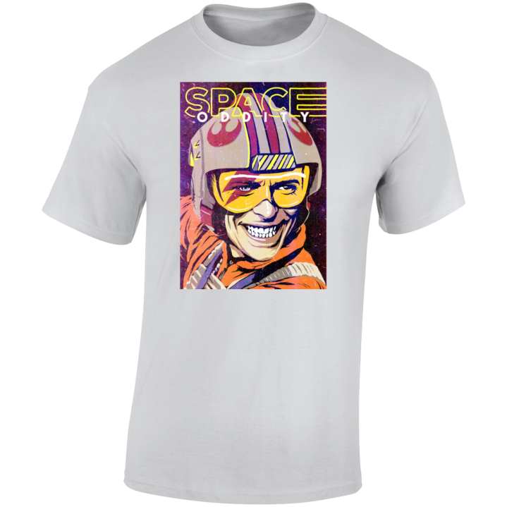 Space Oddity David Bowie  Parody T Shirt