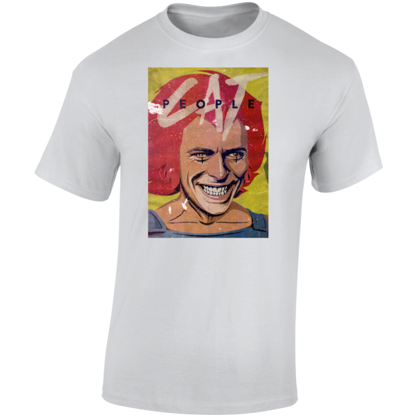 Cat People He-man David Bowie  Parody T Shirt