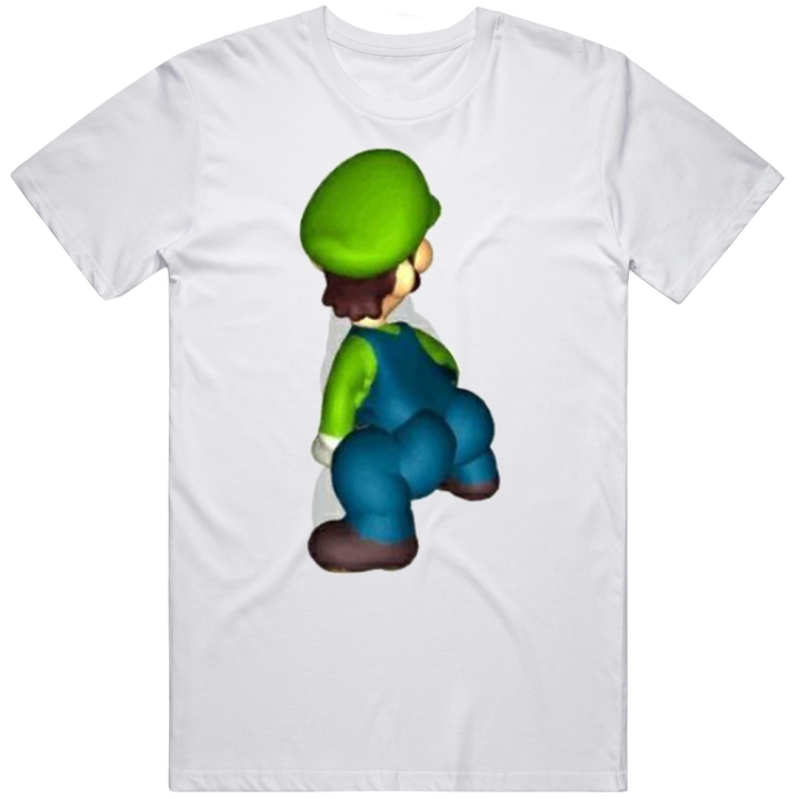 Luigi Twerking Thick Thicc Mario T Shirt