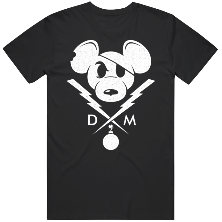 Danger Mouse Skull T Shirt