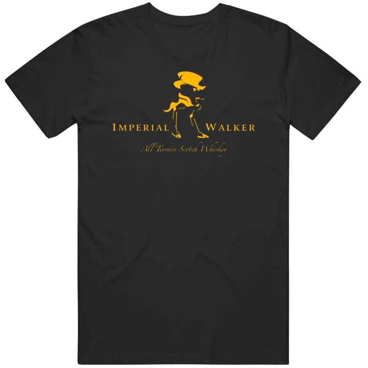 Imperial Walker All Terrain Whiskey Star Wars T Shirt