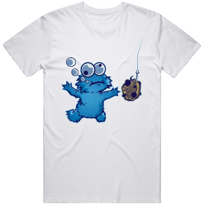 Nirvana Cookie Monster Album Parody T Shirt