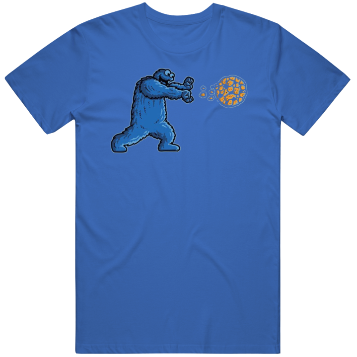 Cookie Monster Kamehameha Dragon Ball Z T Shirt