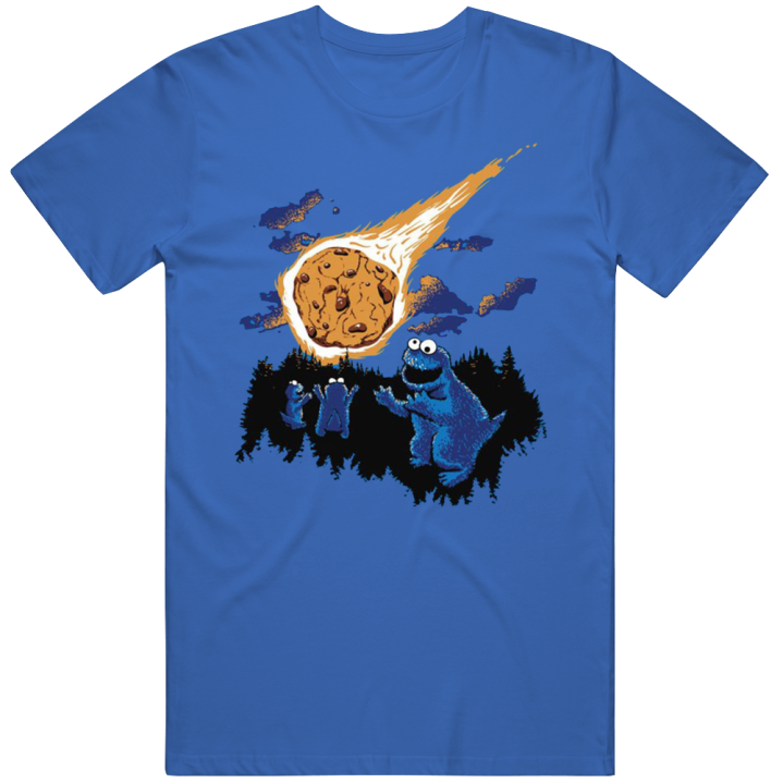 Cookie Monster Dinosaur Extinction T Shirt