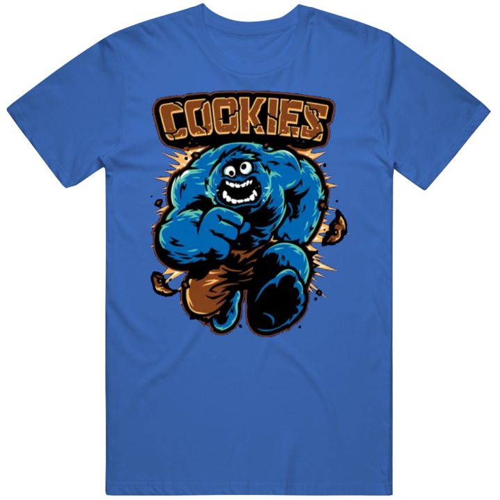 Cookies Cookie Monster Hulk Parody T Shirt