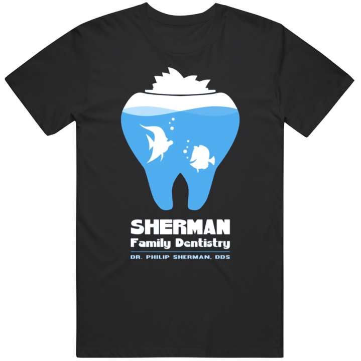 Sherman Family Dentistry Finding Nemo T Shirt