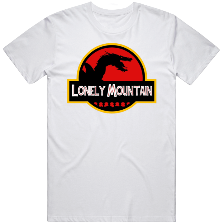 Lonely Mountain Lord Of The Rings Jurassic Park T Shirt