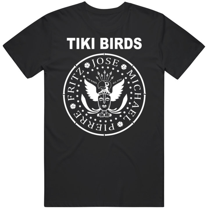 Tiki Birds Tiki Room Fritz T Shirt