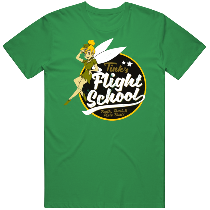 Tink's Flight School Peter Pan T Shirt