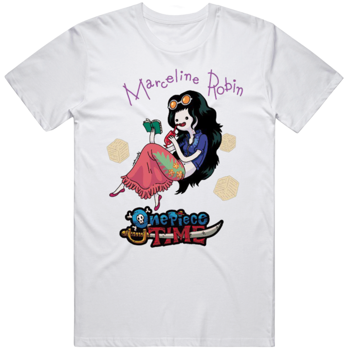 One Piece Adventure Time Marceline Robin T Shirt