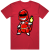 Red Ranger Charmander Pokemon Power Rangers T Shirt