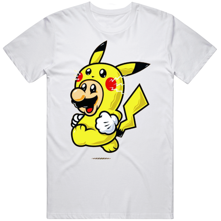 Pikachu Mario Pokemon Halloween T Shirt