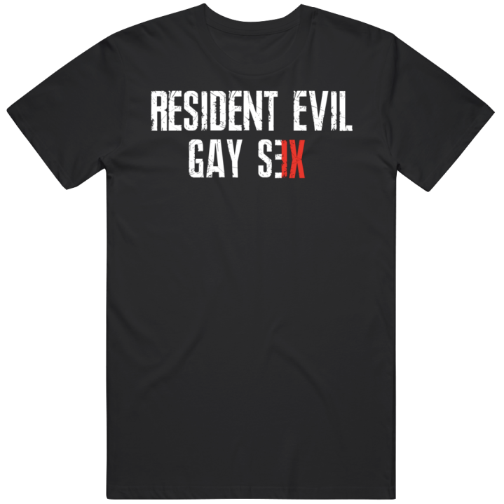 Resident Evil Gay Sex Meme T Shirt