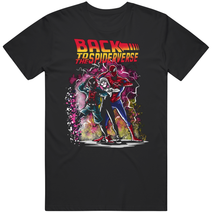 Back To The Spiderverse Spiderman Miles Morales T Shirt