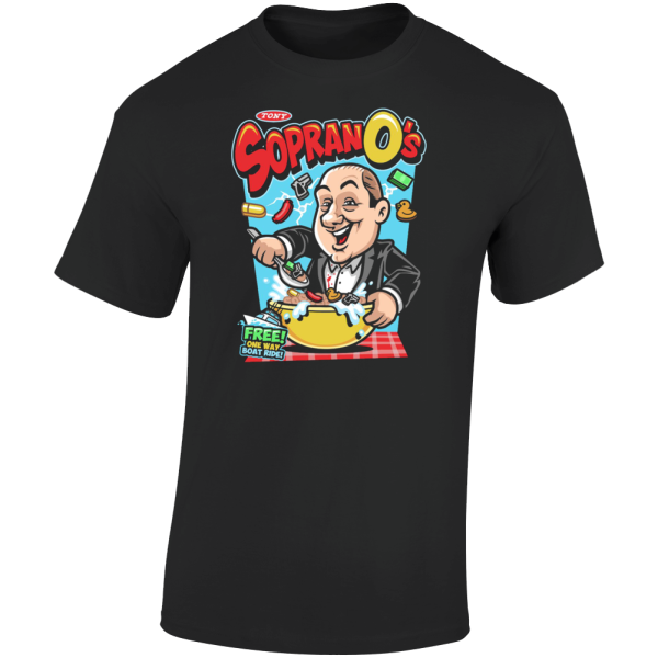 Tony Soprano's Cereal T Shirt