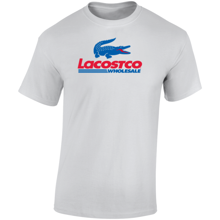 Lacostco Wholesole Costco Lacoste Parody T Shirt