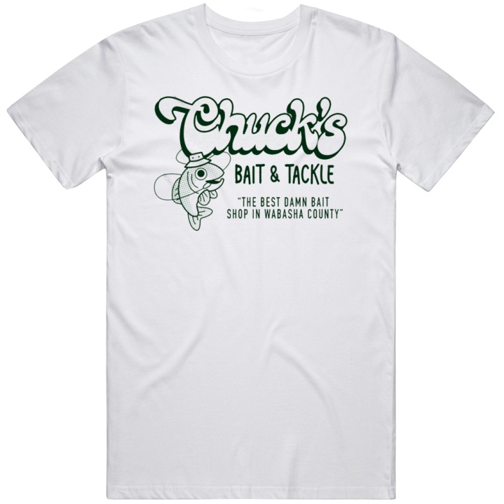 Chuck's Bait Shop Grumpy Grumpier Old Men T Shirt