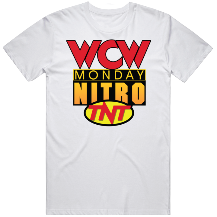 Wcw 2001 Monday Night Nitro Tnt Wrestling T Shirt