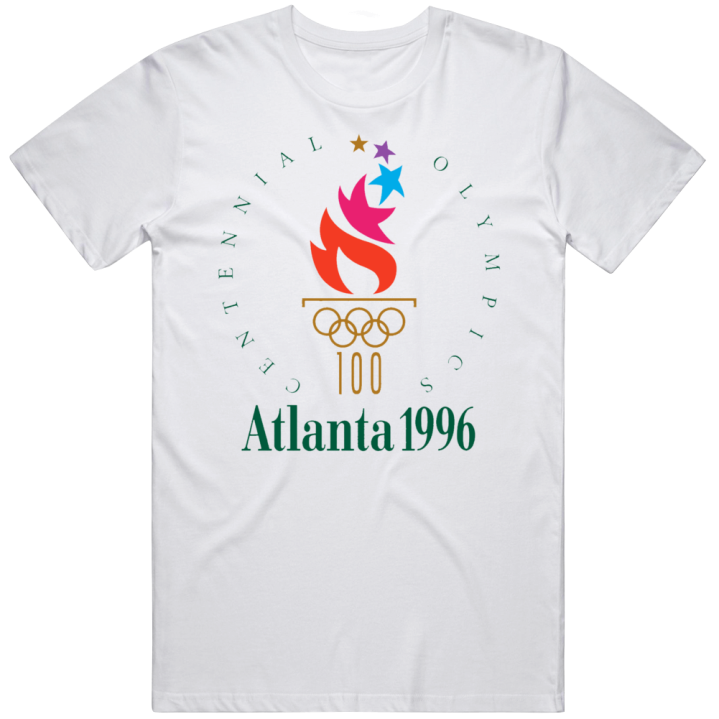 New Usa Atlanta 1996 Centennial Olympic Games T Shirt