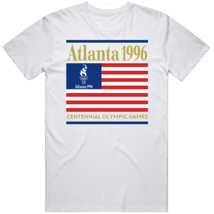 Usa Atlanta 1996 Centennial Olympic Games Vintage T Shirt