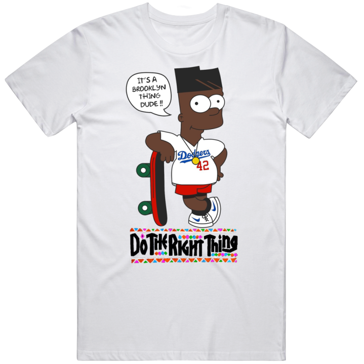 Black Bart Do The Right Thing Brooklyn Dude T Shirt