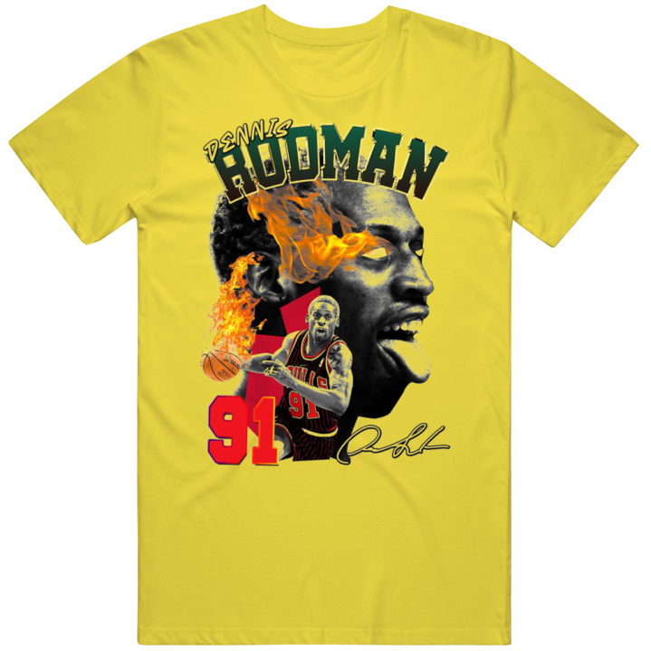 Dennis Rodman Bootleg Retro Vintage T Shirt