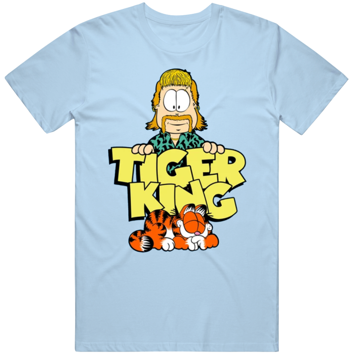 Jon Exotic Garfield Tiger King Parody T Shirt